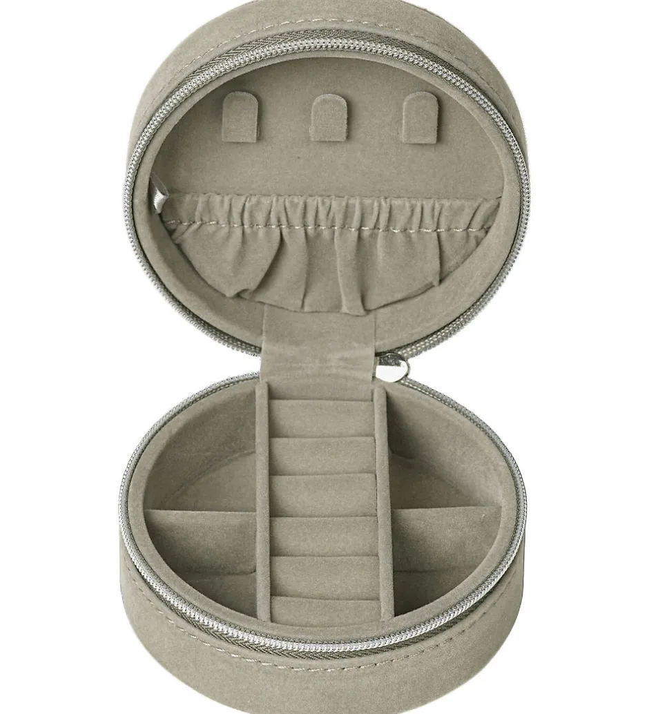 DAY ET Smykkeskrin - Q Jewelry Zip Round - Cobbelstone