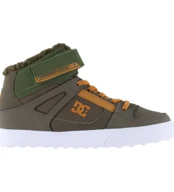 Sneakers*DC Vinterstøvler - Pure High-Top - Olive/Off White