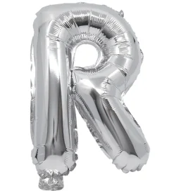 Decorata Party Foileballon - 35 cm - R - Sølv