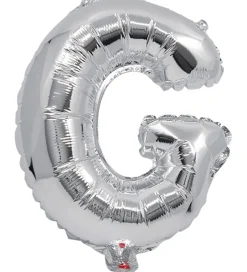 Festartikler*Decorata Party Foileballon - 33 cm - G - Sølv