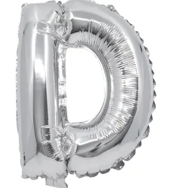 Festartikler*Decorata Party Foileballon - 32 cm - D - Sølv