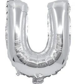 Decorata Party Foileballon - 31 cm - U - Sølv