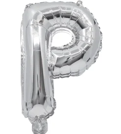 Decorata Party Foileballon - 35 cm - P - Sølv