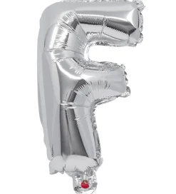 Festartikler*Decorata Party Foileballon - 31 cm - F - Sølv