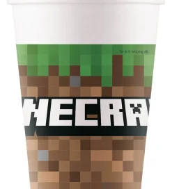 Festartikler*Decorata Party Papkrus - 8-pak - 200 ml - Minecraft