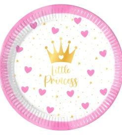Festartikler*Decorata Party Paptallerkner - 8-pak - 19,5 cm - My Little Princ