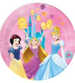 Tallerkener*Decorata Party Paptallerkner - 8-pak - 23 cm - Princess Live You