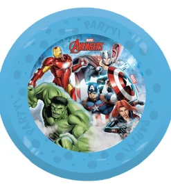 Tallerkener*Decorata Party Plastiktallerkner - 4-pak - 21 cm - Avengers Infi