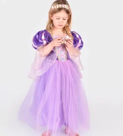 Den Goda Fen Udklædning - Rapunzel m. Hårbøjle - Lilla