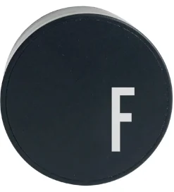 Adaptere Og Opladere*Design Letters Adapter - F - Sort