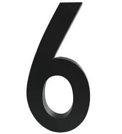 Design Letters Alutal - 6 - Sort