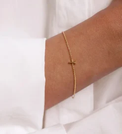 Smykker*Design Letters Armbånd - Y - 18K Guldbelagt