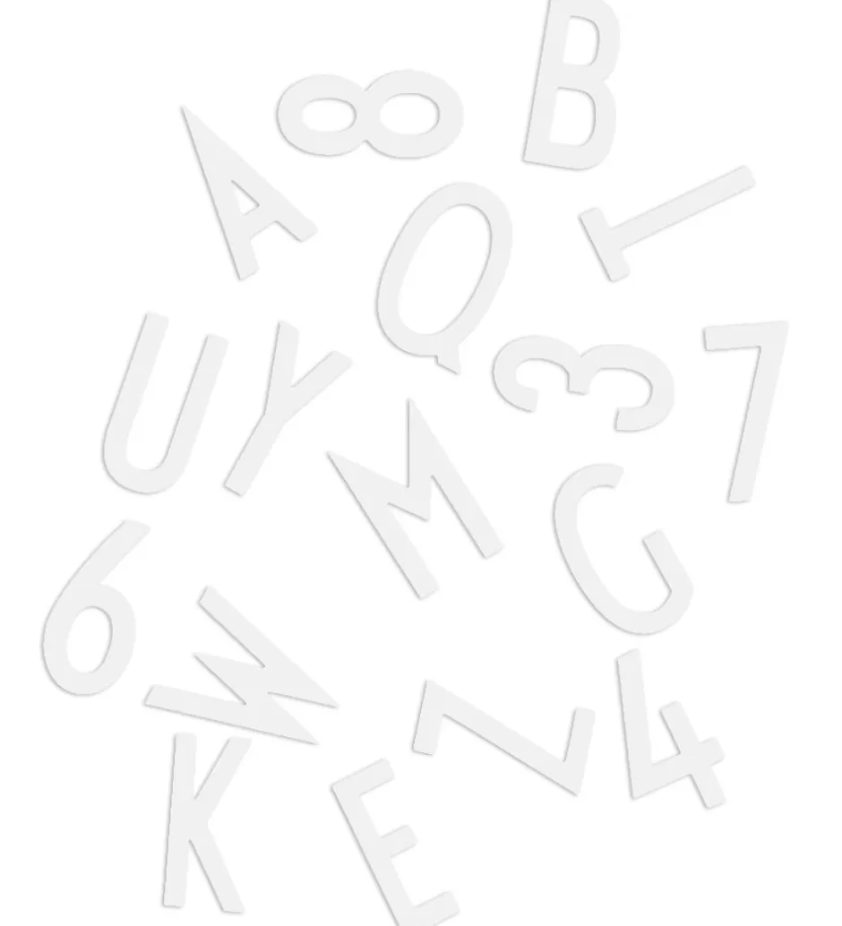 Design Letters Bogstaver - XL - Hvid