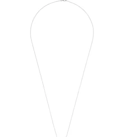 Smykker*Design Letters Halskæde - 60 cm - Sølv