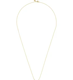 Smykker*Design Letters Halskæde - 60 cm - Guldbelagt