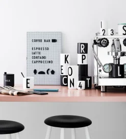 Bogstaver*Design Letters Ikoner - Fest - Sort