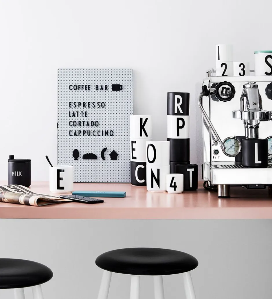 Bogstaver*Design Letters Ikoner - Fest - Sort