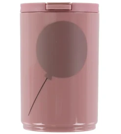 Termoflasker|Kop Og Tudekop*Design Letters Kop m. Sugerør - Travel - 330 ml - Rosa