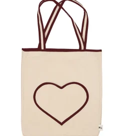 Tasker*Design Letters Mulepose - In My Heart - Natural /Syrrah Burgundy