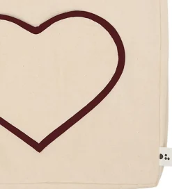 Tasker*Design Letters Mulepose - In My Heart - Natural /Syrrah Burgundy