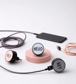 Design Letters Opladerkabel - iPhone - USB-A/Lightning - Rosa
