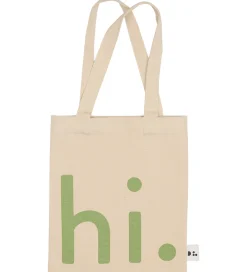 Shoppers*Design Letters Shopper - Lille - Hi - Natur/Grøn