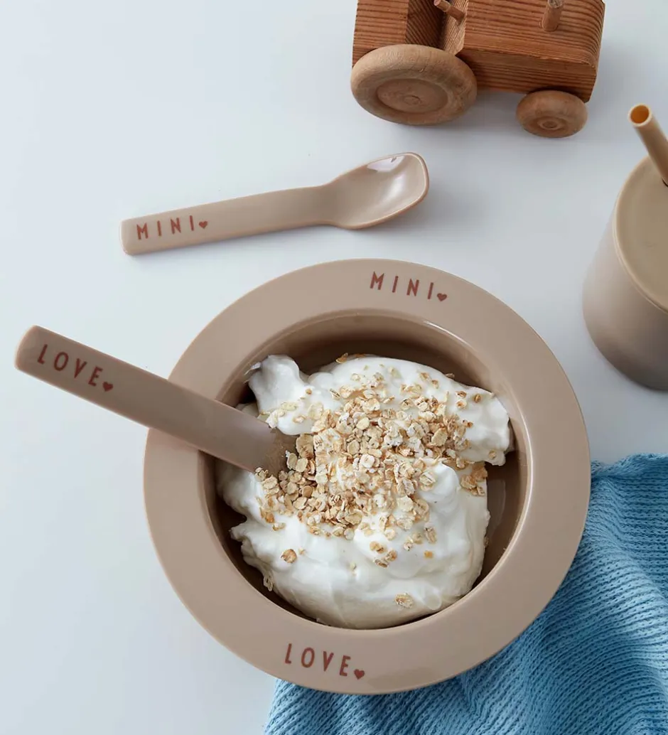 Babyskeer*Design Letters Skeer - 4-pak - Mini Favourite - Blå/Beige