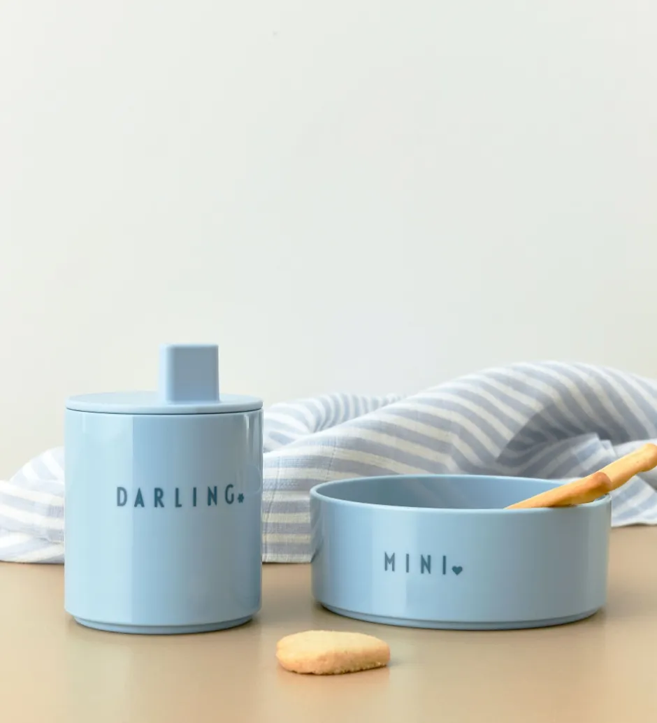 Skåle*Design Letters Skål - Mini Favourite - Lyseblå