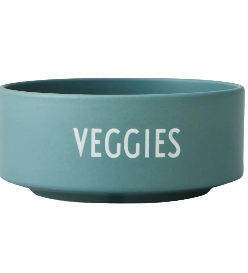 Design Letters Skål - Veggies - Grøn
