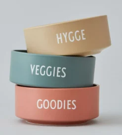 Design Letters Skål - Veggies - Grøn