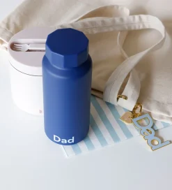 Design Letters Termoflaske - Dad - 500 ml - Midnight Blue