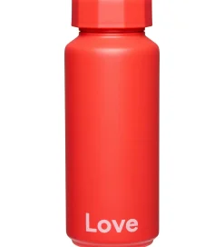 Design Letters Termoflaske - 500 ml - Love - Cherry Tomato