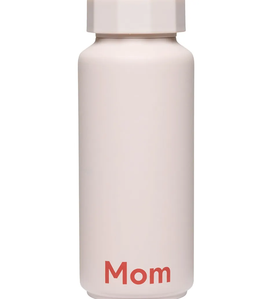 Design Letters Termoflaske - Mom - 500 ml - Pastel Beige