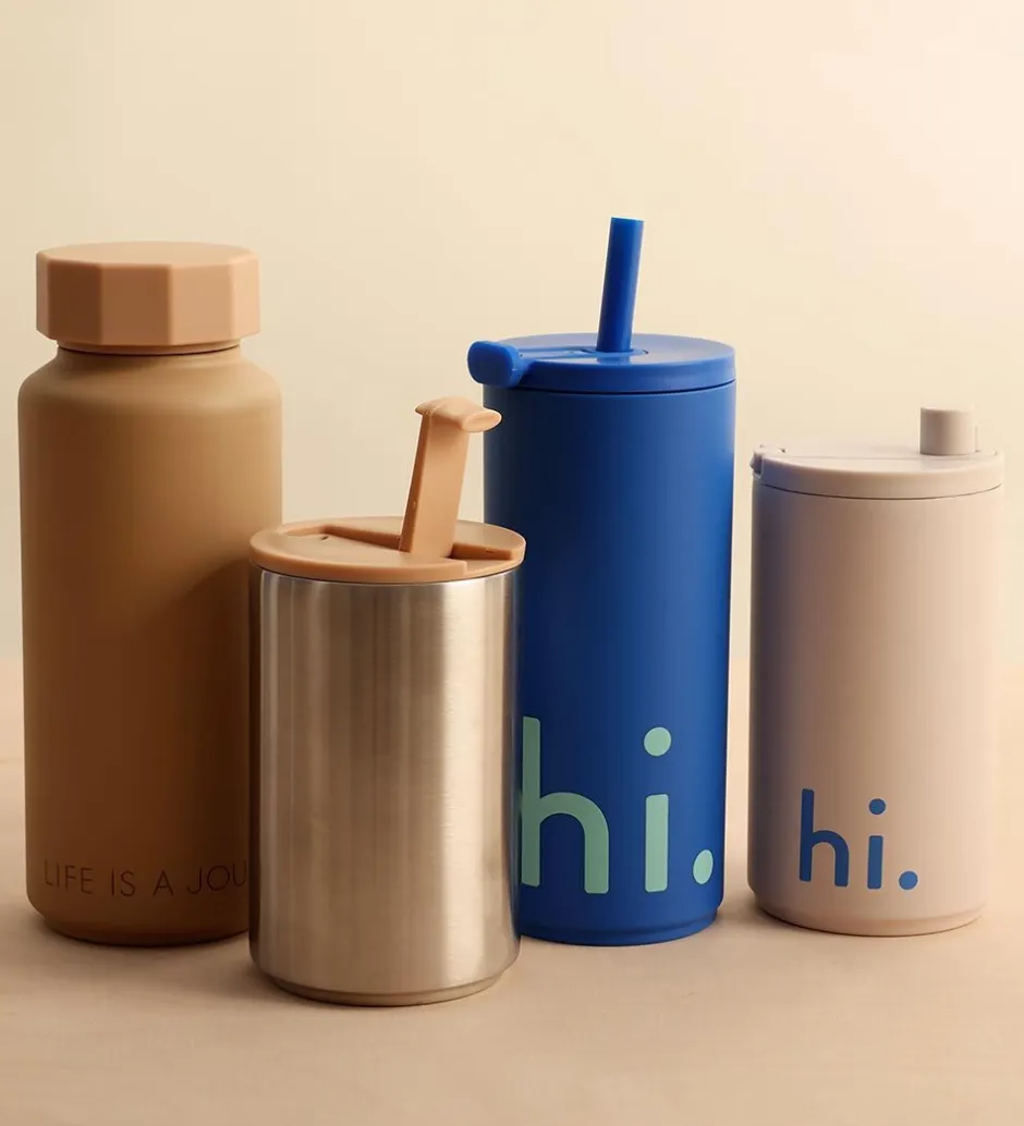 Termoflasker*Design Letters Termoflaske - 500 ml - Beige