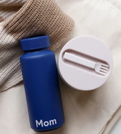 Design Letters Termoflaske - Mom - 500 ml - Midnight Blue