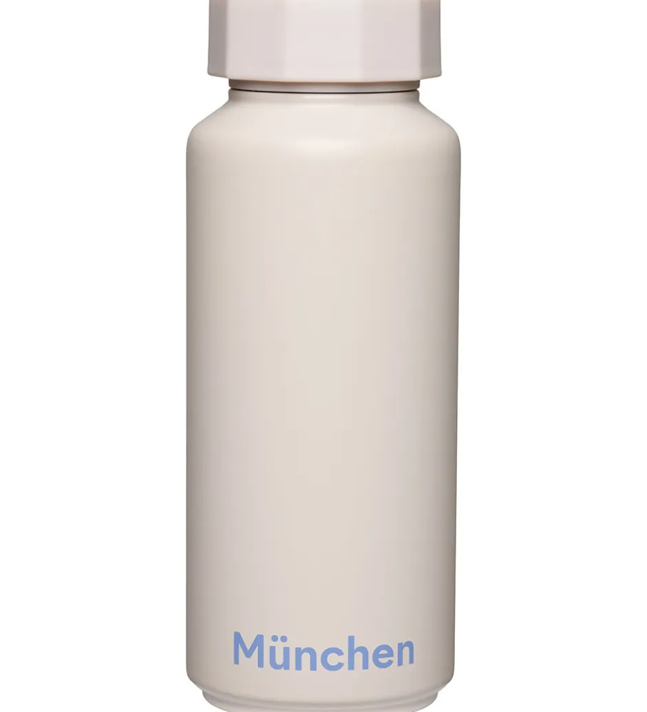Design Letters Termoflaske - 500 ml - München - Pastel Beige