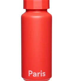 Design Letters Termoflaske - 500 ml - Paris - Cherry Tomato