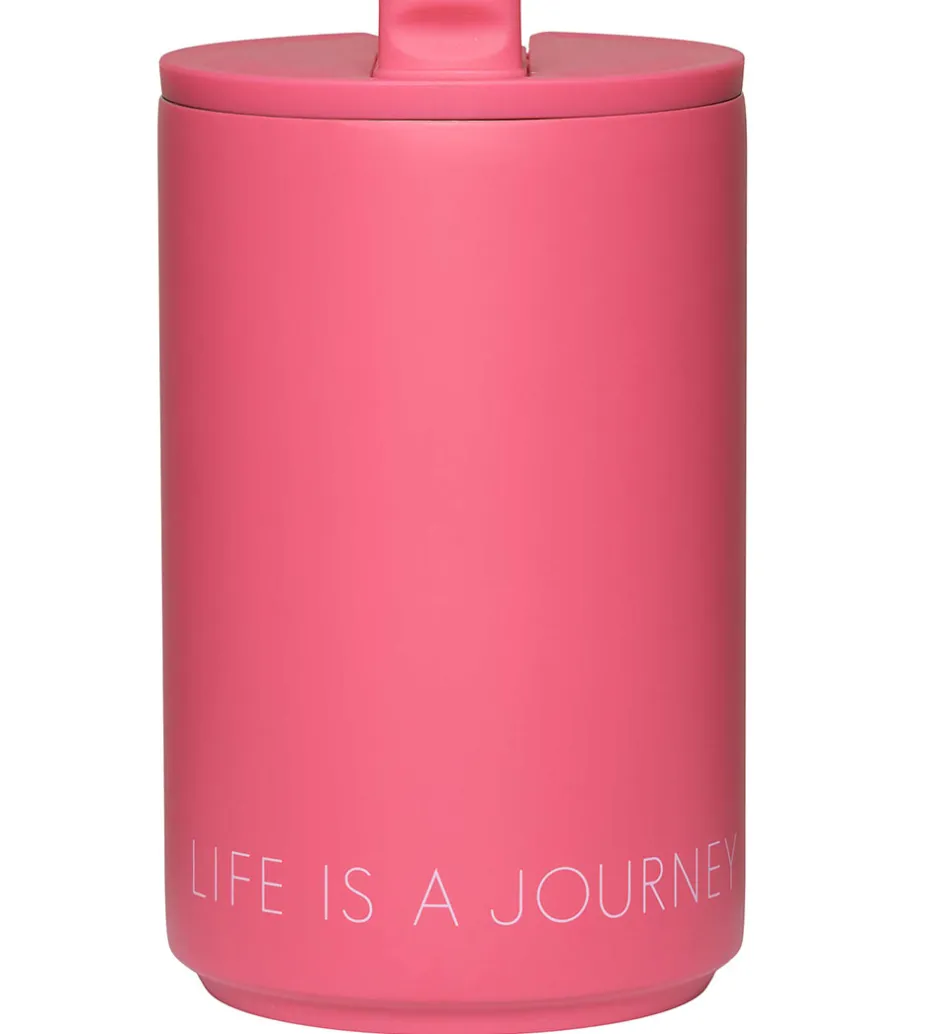 Termoflasker*Design Letters Termokop - To Go - 350 ml - Rosa