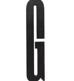 Design Letters Træbogstaver - G - Sort