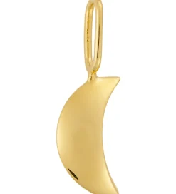 Smykker*Design Letters Vedhæng - Darling - Måne - 18k Guldbelagt