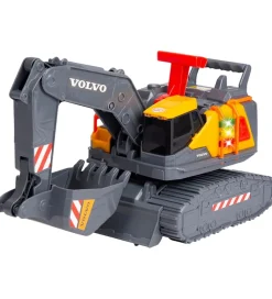 Biler, Tog Og Køretøjer*Dickie Toys Arbejdsmaskine - Power Excavator - Lys/Lyd