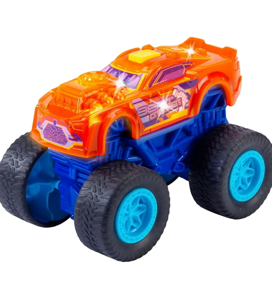 Biler, Tog Og Køretøjer*Dickie Toys Bil - Beat Crusher - Lys/Lyd