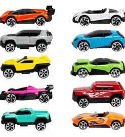 Biler, Tog Og Køretøjer*Dickie Toys Biler - 10-pak