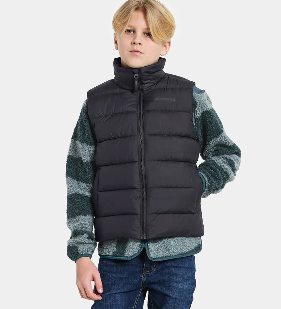 Veste*Didriksons Dynevest - Kilo - Sort