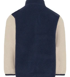 Fleece*Didriksons Fleecejakke - Anten - Navy