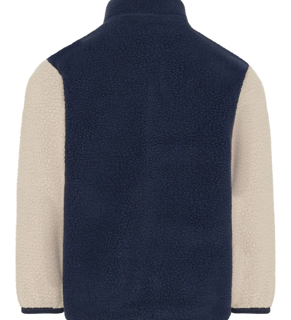 Fleece*Didriksons Fleecejakke - Anten - Navy
