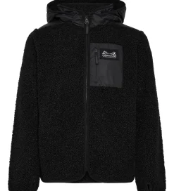 Fleece*Didriksons Fleecejakke - Exa - Sort
