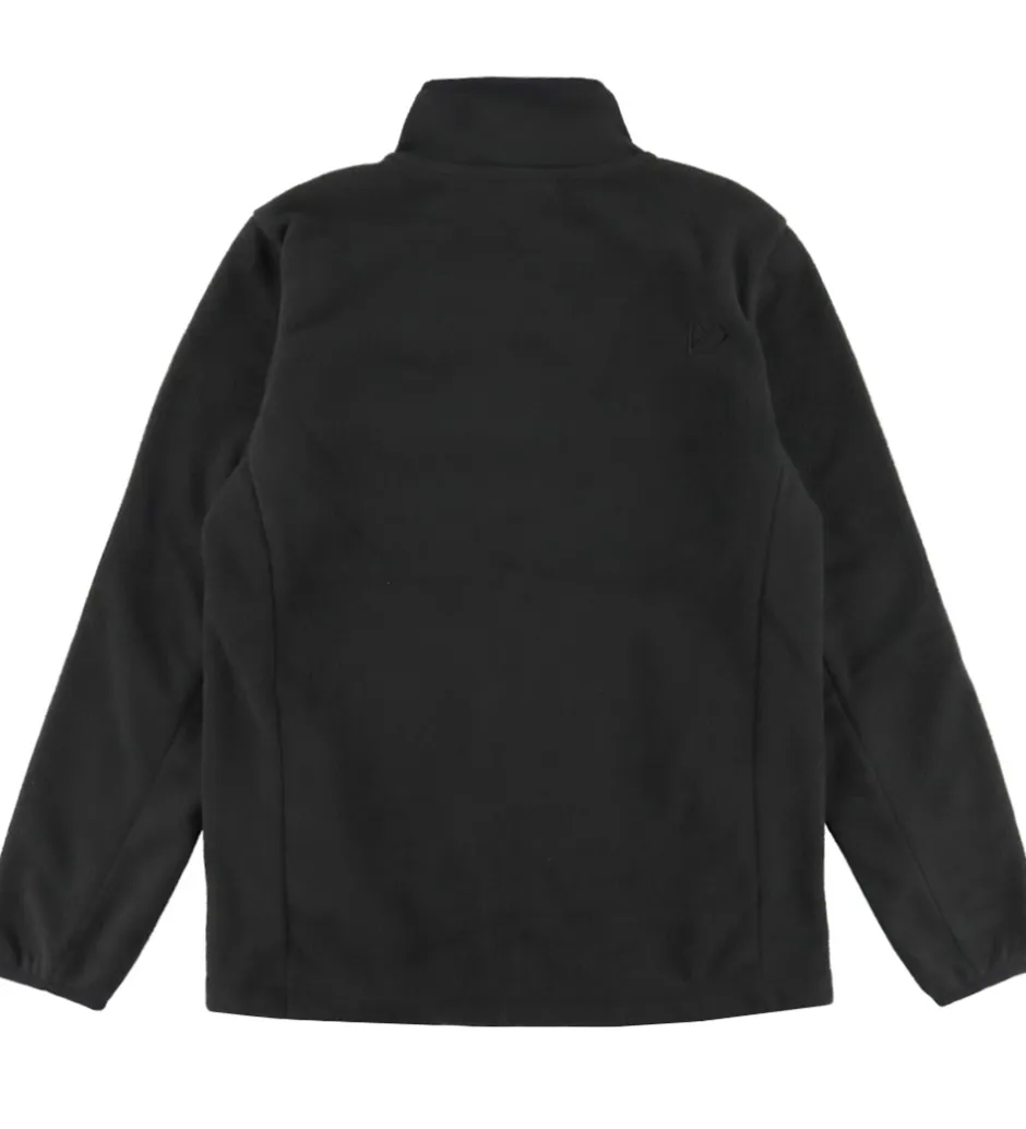 Fleece*Didriksons Fleecejakke - Malakit - Sort