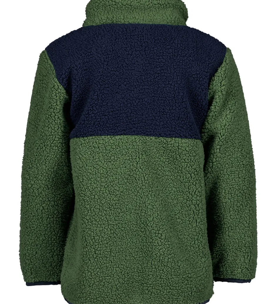 Fleece*Didriksons Fleecetrøje - Gosig - Light Moss