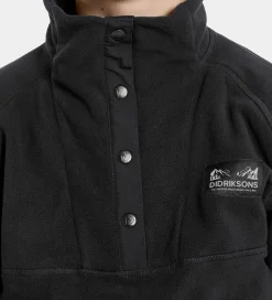 Fleece*Didriksons Fleecetrøje - Yokto - Sort